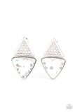 Risky Razzle - White - Paparazzi Accessories