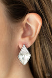Risky Razzle - White - Paparazzi Accessories