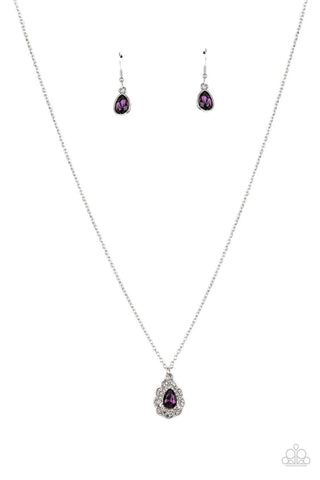 Vintage Validation - Purple - Paparazzi Accessories