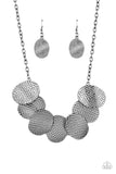 Industrial Wave - Black - Paparazzi Accessories