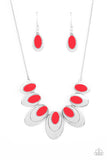 Endless Eclipse - Red - Paparazzi Accessories