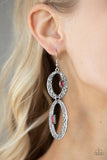 OVAL and OVAL Again - Red - Paparazzi Accessories