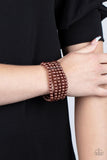 A Pearly Affair - Brown - Paparazzi Accessories