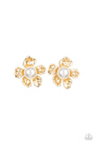Apple Blossom Pearls - Gold - Paparazzi Accessories