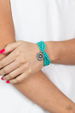Badlands Botany - Blue - Paparazzi Accessories