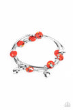 Terrazzo Territory - Red - Paparazzi Accessories