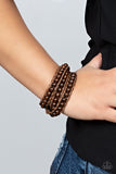 Pine Paradise - Brown - Paparazzi Accessories