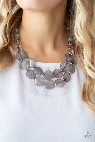 Beach Day Demure - Silver - Paparazzi Accessories