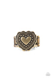 Southern Soulmate - Brass - Paparazzi Accessories