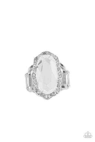 BLING to Heel - White - Paparazzi Accessories