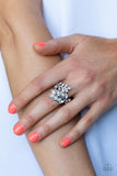 Glowing Gardenista - White - Paparazzi Accessories