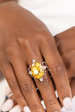 Sensational Sparkle - Yellow - Paparazzi Accessories