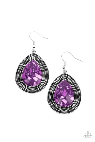 Terrazzo Tundra - Purple - Paparazzi Accessories