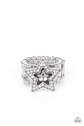 One Nation Under Sparkle - Silver - Paparazzi Accessories