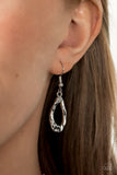 Game OVAL - Silver - Paparazzi Accessories