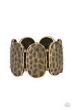 Artisan Exhibition - Brass - Paparazzi Accessories