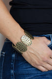 Artisan Exhibition - Brass - Paparazzi Accessories