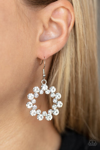 Champagne Bubbles - White - Paparazzi Accessories