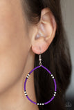 Keep Up The Good BEADWORK - Purple - Paparazzi Accessories