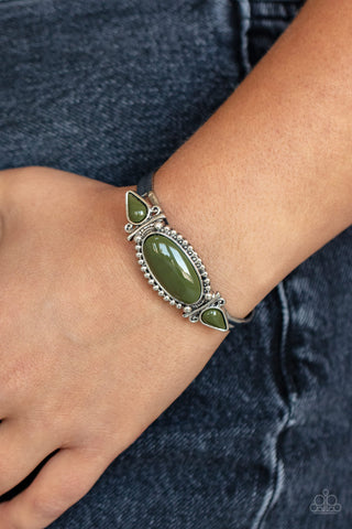 Tribal Trinket - Green - Paparazzi Accessories