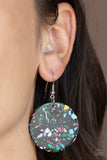 Tenaciously Terrazzo - Black - Paparazzi Accessories