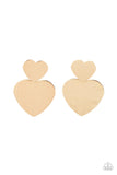 Heart-Racing Refinement - Gold - Paparazzi Accessories