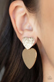 Heart-Racing Refinement - Gold - Paparazzi Accessories