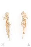 Thunderstruck Sparkle - Gold - Paparazzi Accessories