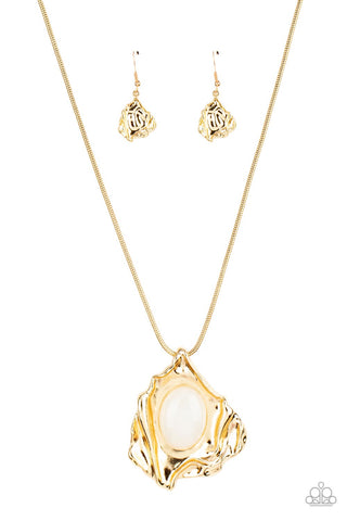 Amazon Amulet - Gold - Paparazzi Accessories