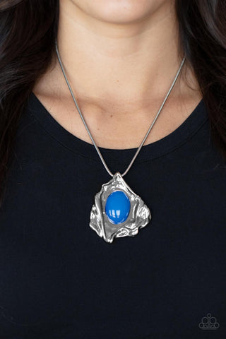 Amazon Amulet - Blue - Paparazzi Accessories