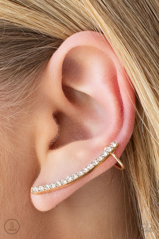 Give Me The SWOOP - Gold - Paparazzi Accessories