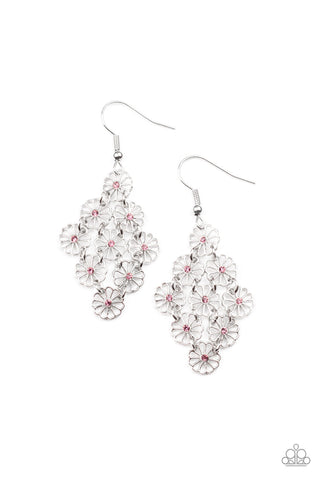 Bustling Blooms - Purple - Paparazzi Accessories