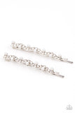 Ballroom Banquet - White - Paparazzi Accessories