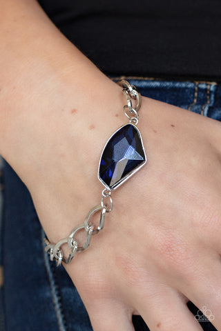Galactic Grunge - Blue - Paparazzi Accessories