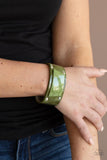 Geo Glamper - Green - Paparazzi Accessories