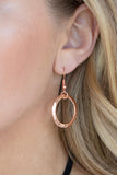 Spiraling Out of COUTURE - Copper - Paparazzi Accessories
