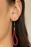 Noticeably Nomad - Red - Paparazzi Accessories
