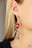 Galactic Drama - Red - Paparazzi Accessories