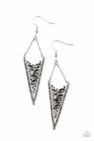 Sharp-Dressed Drama - Silver - Paparazzi Accessories