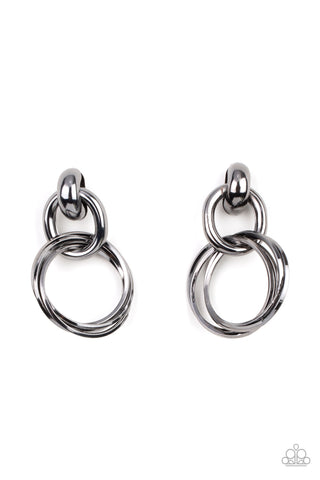 Dynamically Linked - Black - Paparazzi Accessories