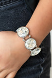 Powerhouse Hustle - White - Paparazzi Accessories