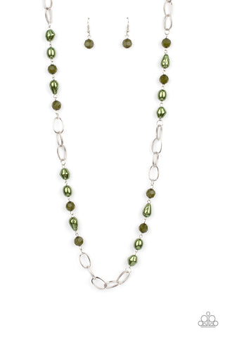 Tea Party Tango - Green - Paparazzi Accessories