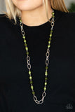 Tea Party Tango - Green - Paparazzi Accessories