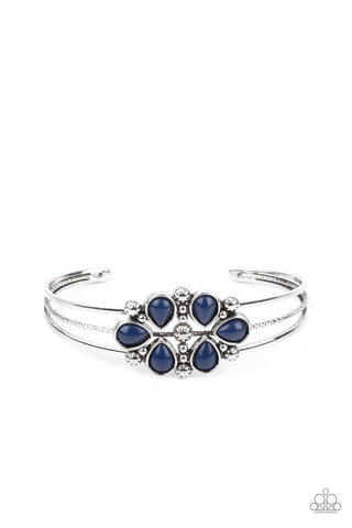 Taj Mahal Meadow - Blue - Paparazzi Accessories