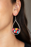 Tropical Terrazzo - Red - Paparazzi Accessories