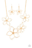 Flower Garden Fashionista - Gold - Paparazzi Accessories