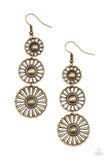 Gazebo Garden - Brass - Paparazzi Accessories