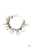 Orbiting Opulence - White - Paparazzi Accessories