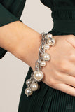 Orbiting Opulence - White - Paparazzi Accessories
