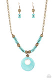 Oasis Goddess - Brass - Paparazzi Accessories